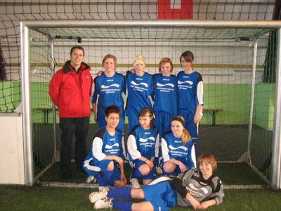 Das Damenteam bei einem Turnier in Essen